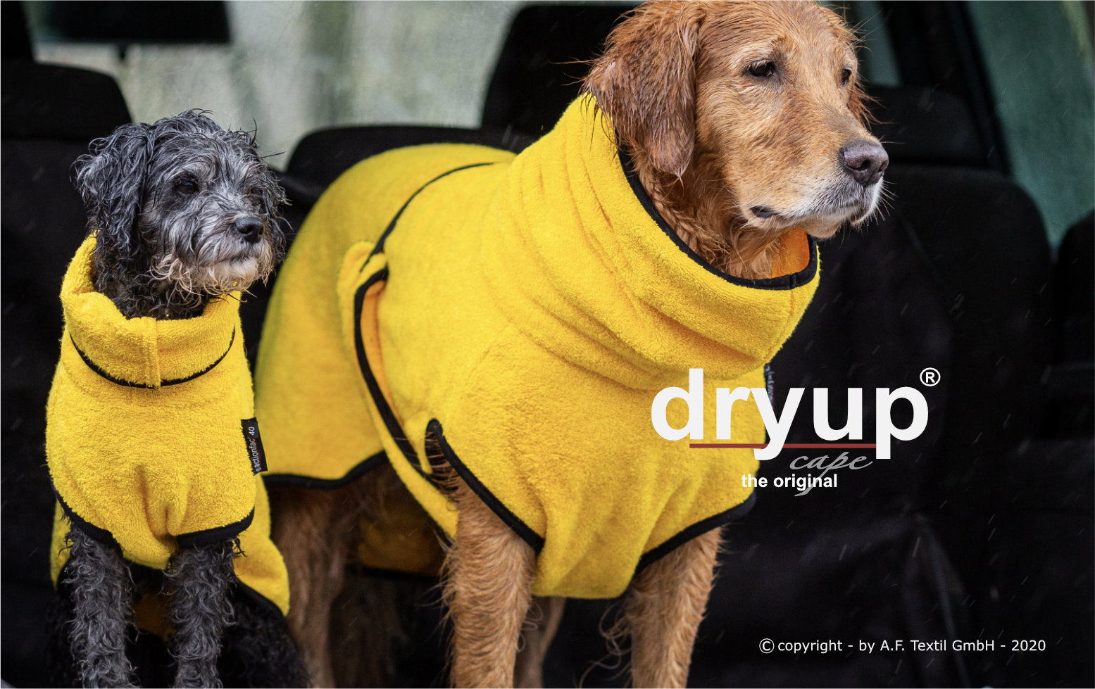 Dryup® cape yellow - Limited Edition
