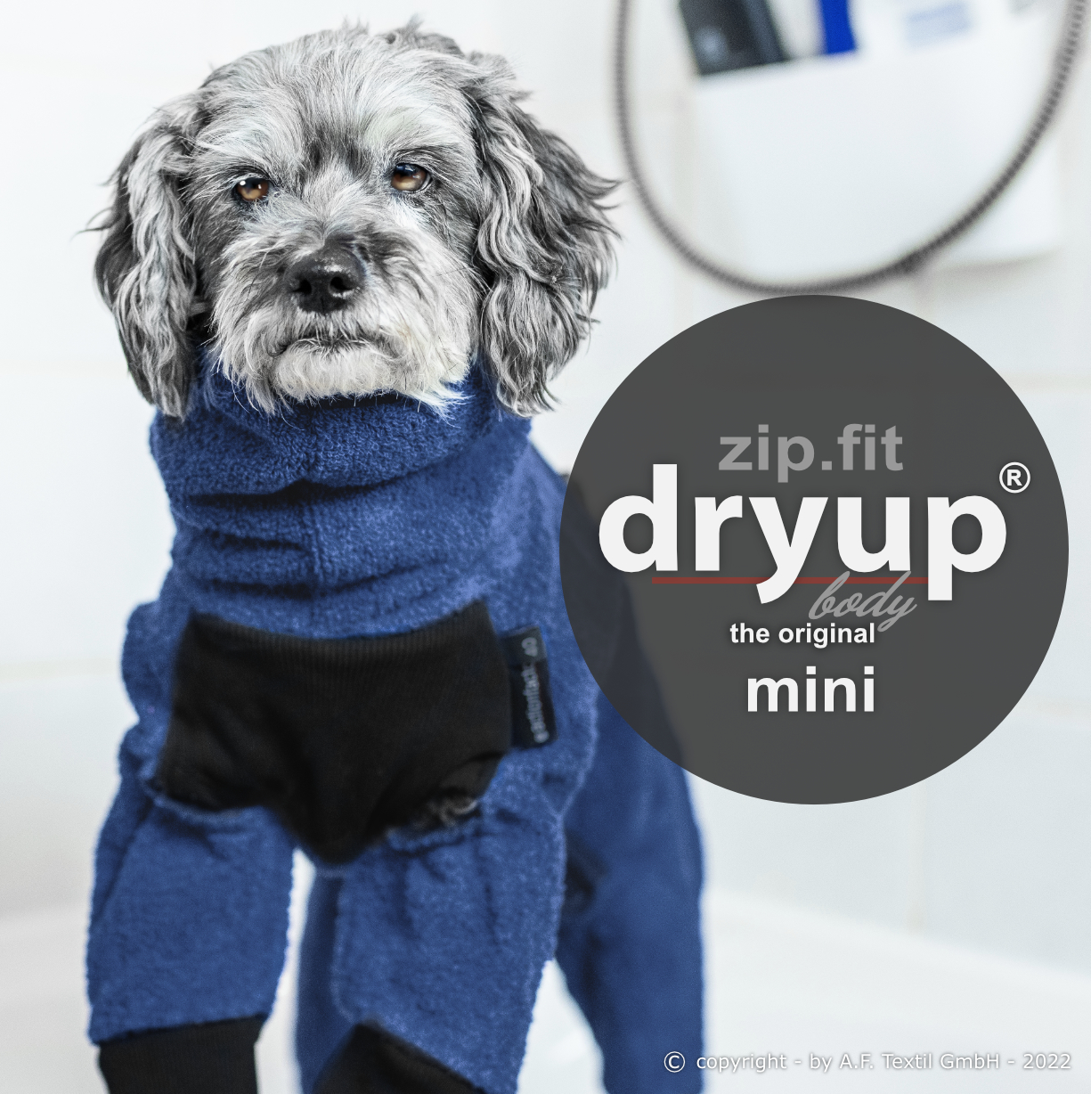 Dryup body zip.fit marine Mini