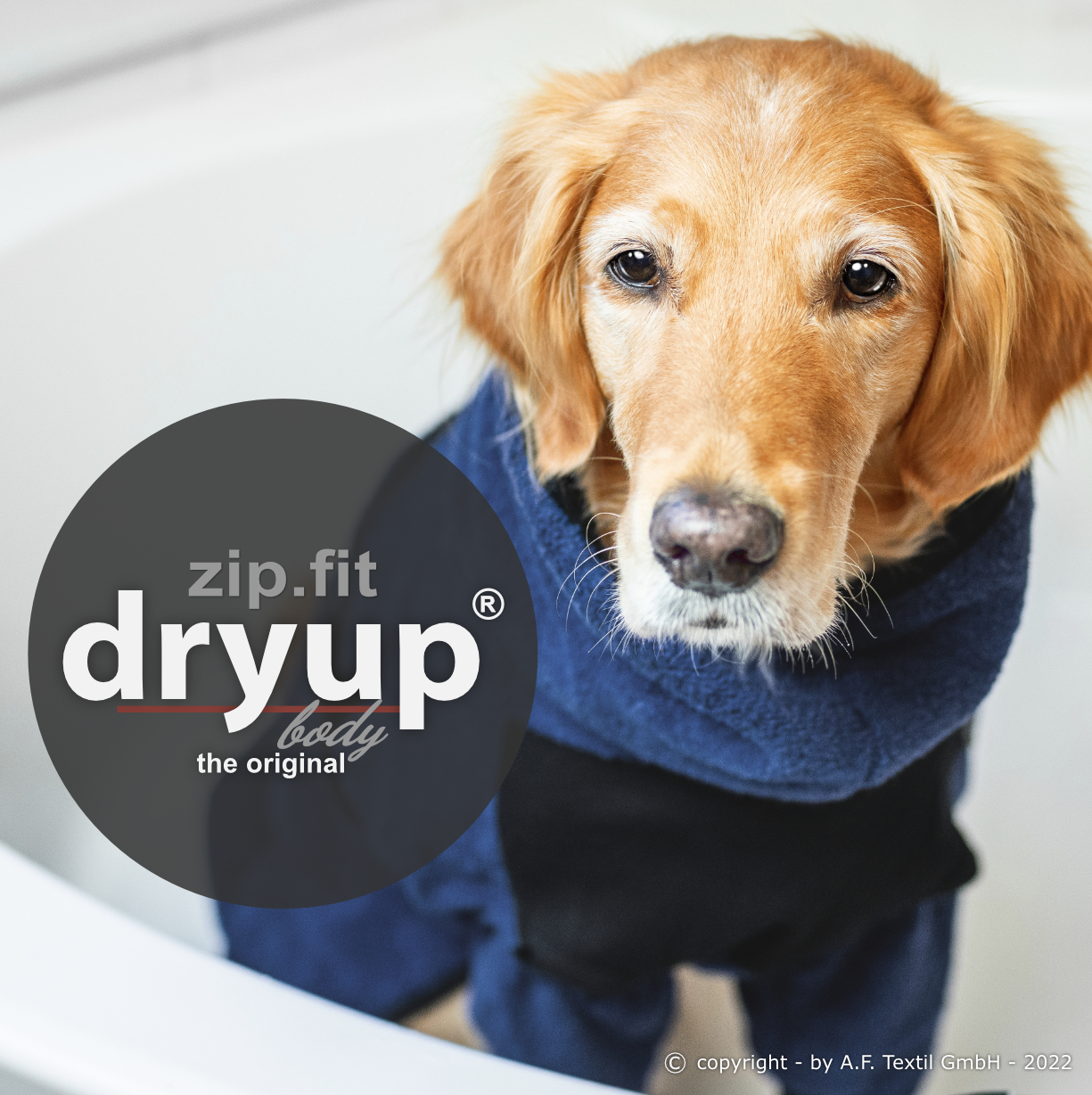 Dryup body zip.fit marine