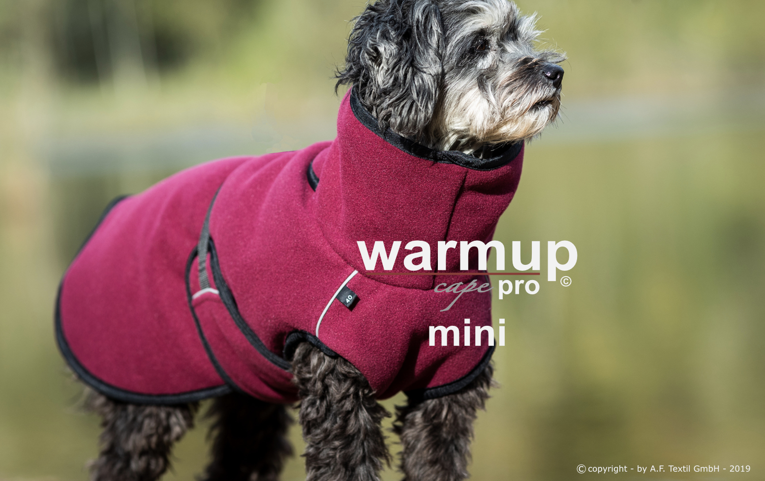 Warmup© cape pro bordeaux Mini