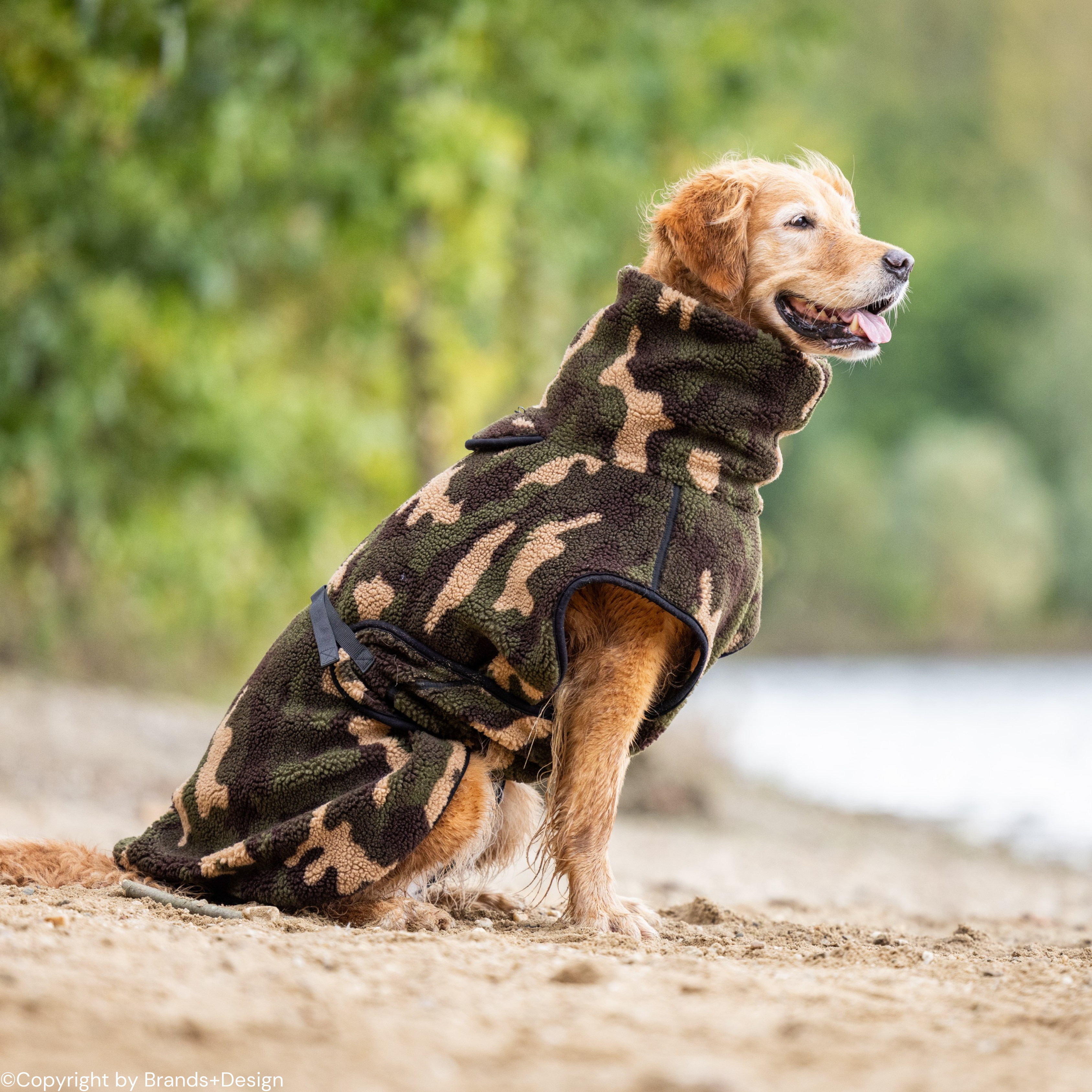 Warmover fleece cape camouflage Mini 
