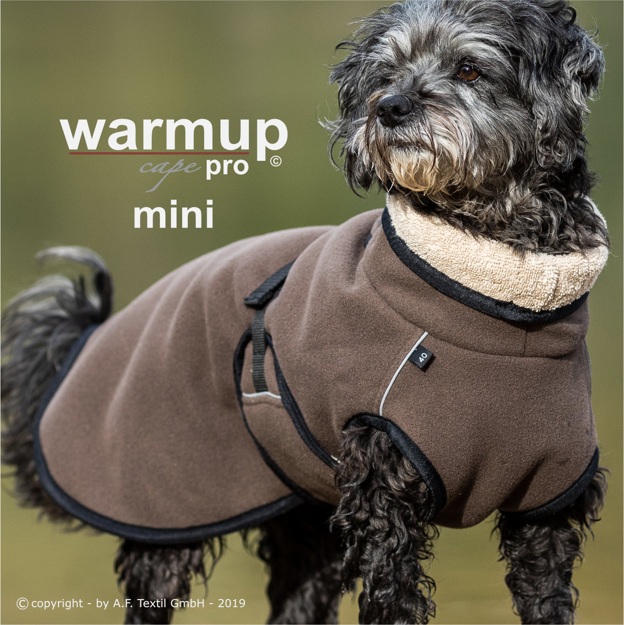 Warmup© cape pro mocca Mini