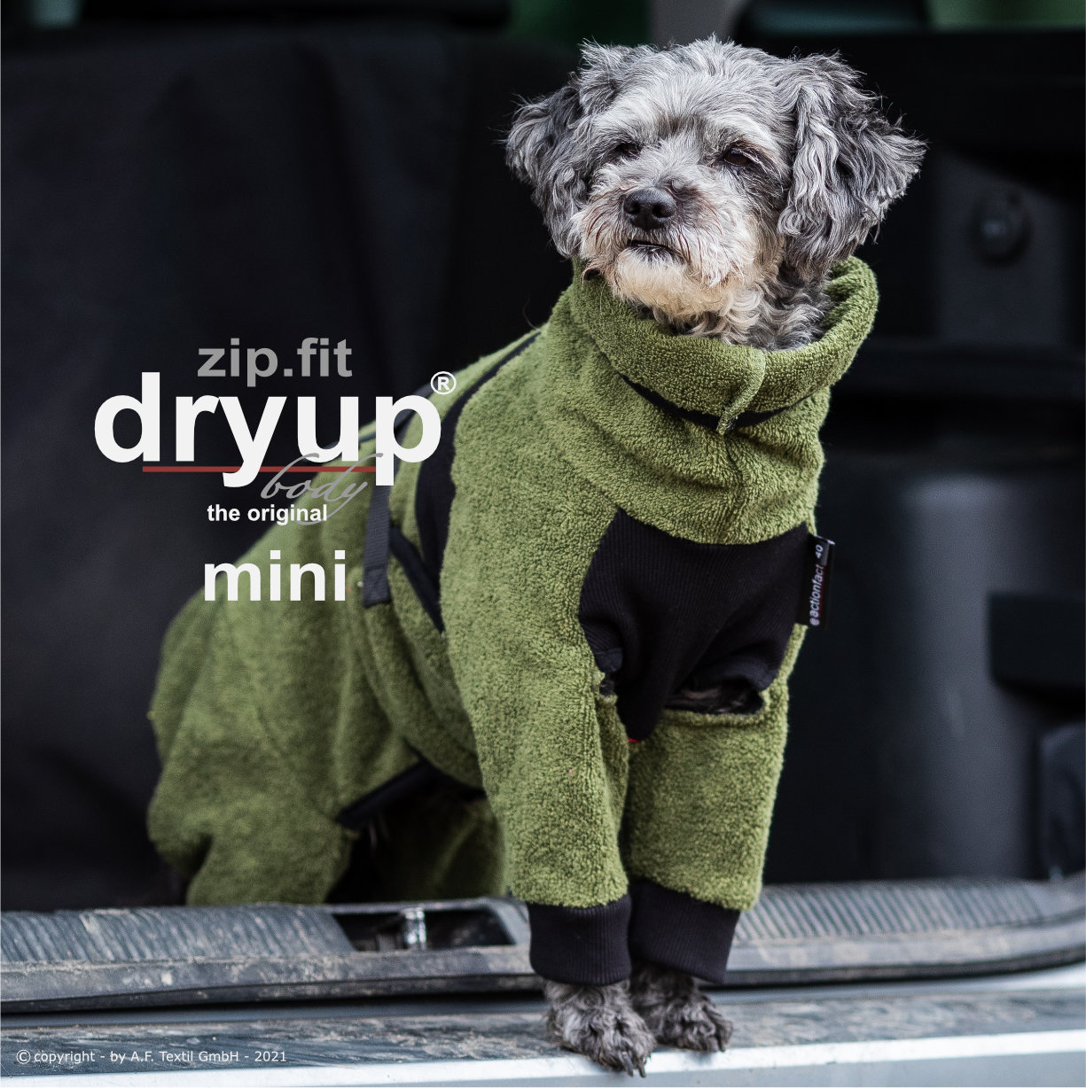 Dryup® body zip.fit® moos Mini