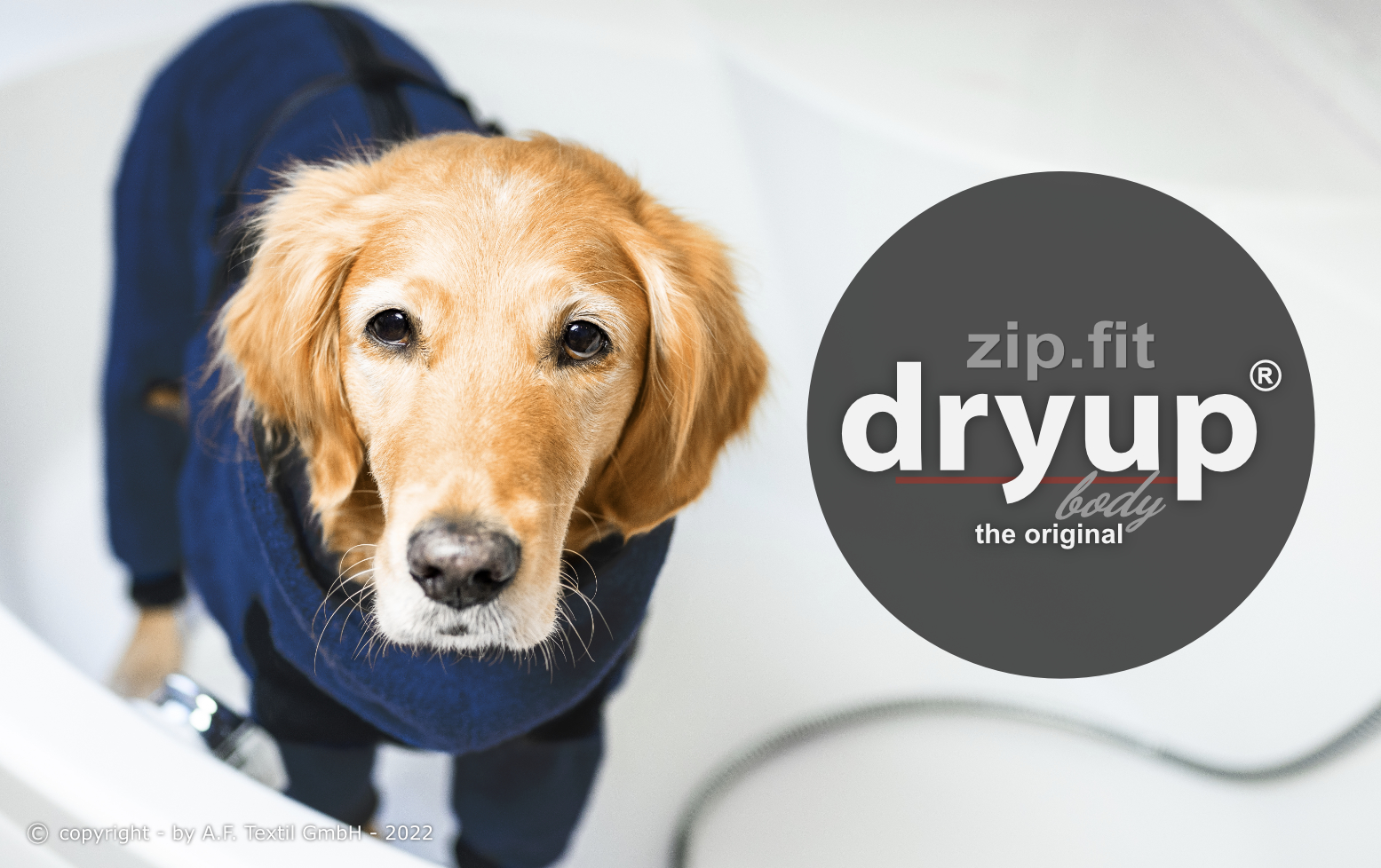 Dryup® body zip.fit® marine