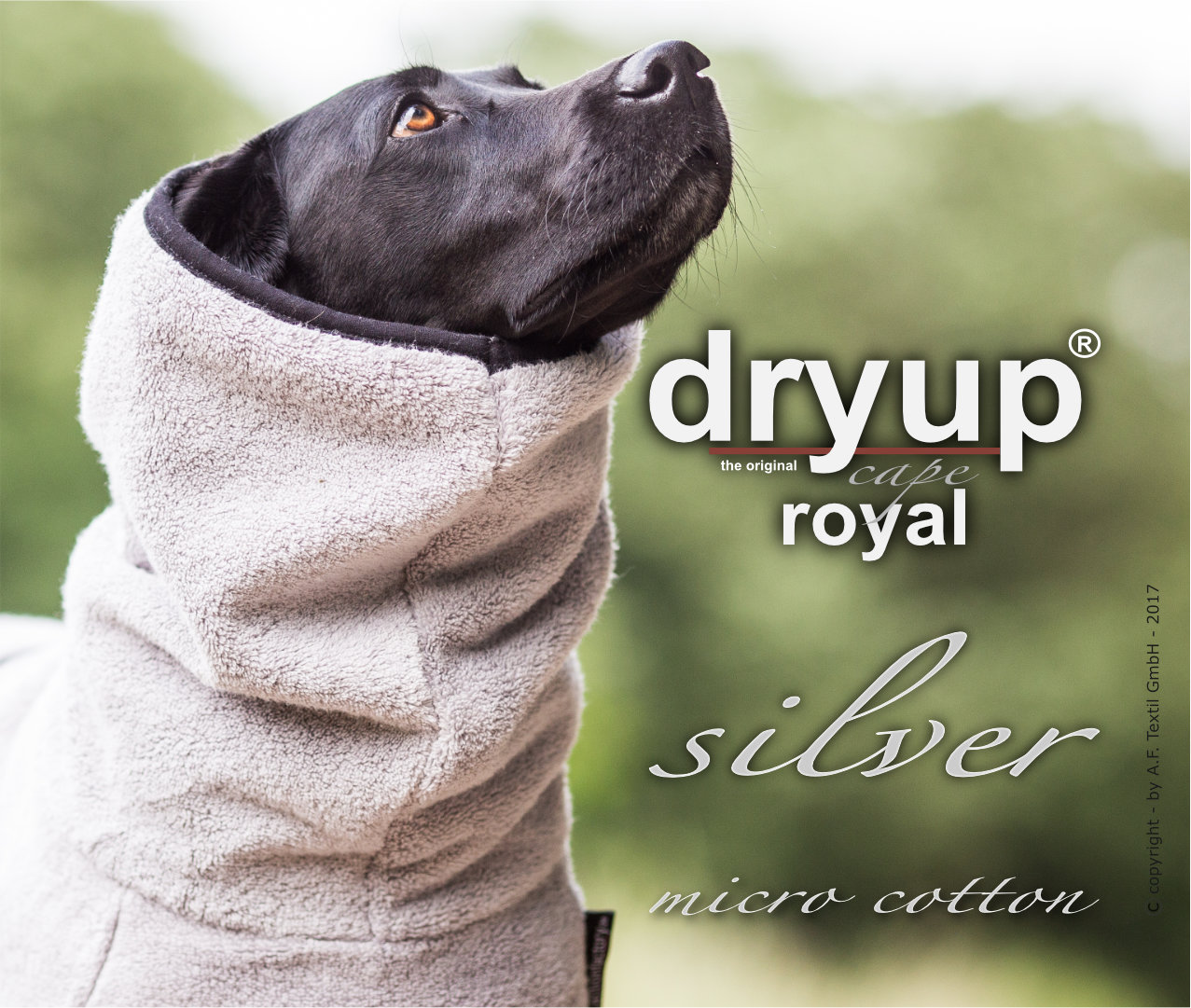 Dryup® cape Royal micro cotton silver